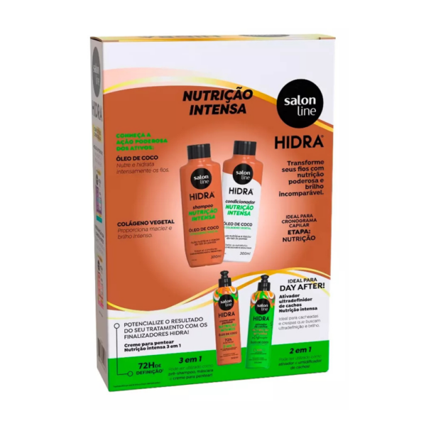 Salon Line Hidra Coco Colageno Shampoo + Acondicionador 300g - Imagen 2