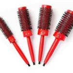 Cepillo De Pelo Termico Para Brushing Gama Profesional 28mm Color Rojo
