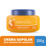 Crema Corporal Sapolan Villeneuve Extracto De Zanahoria 220g
