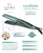 Planchita De Pelo Gama Kerashine 4d Ozone X-wide Digital - Imagen 2