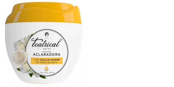 Teatrical Crema Facial Aclaradora Humectante Y Antiarruga X3 - Imagen 2