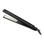 Planchita de pelo GA.MA Italy Elegance Bella Shine Ceramic Ion negra 220V