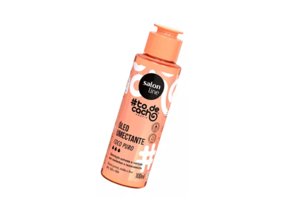 Salon Line To De Cacho Oleo Humectante Coco Puro 100ml - Imagen 3