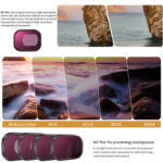 Set De Filtros Para Dji Mini 4 Pro Nd (16, 64, 256) - Imagen 6