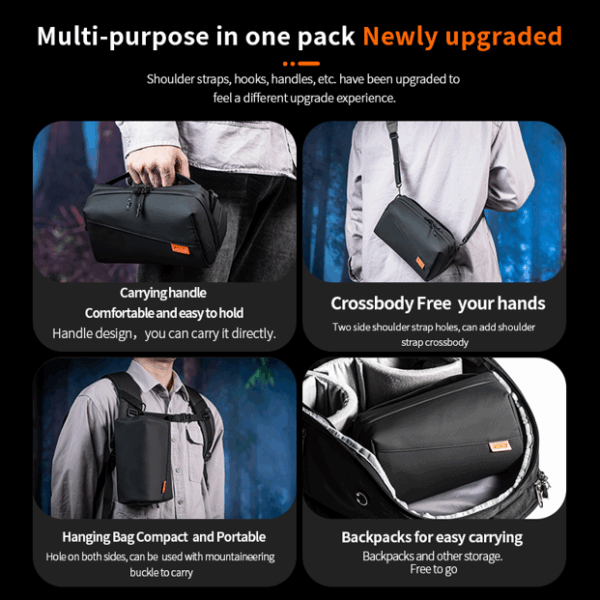 Bolso De Transporte Para Cámara De Acción Y Accesorios - Imagen 5