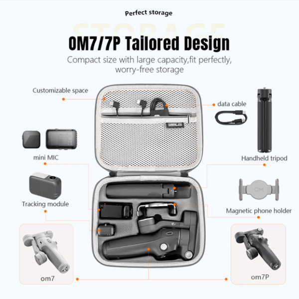 Estuche De Transporte Para Cámara DJI Osmo Mobile 7 / 7Pro - Imagen 4