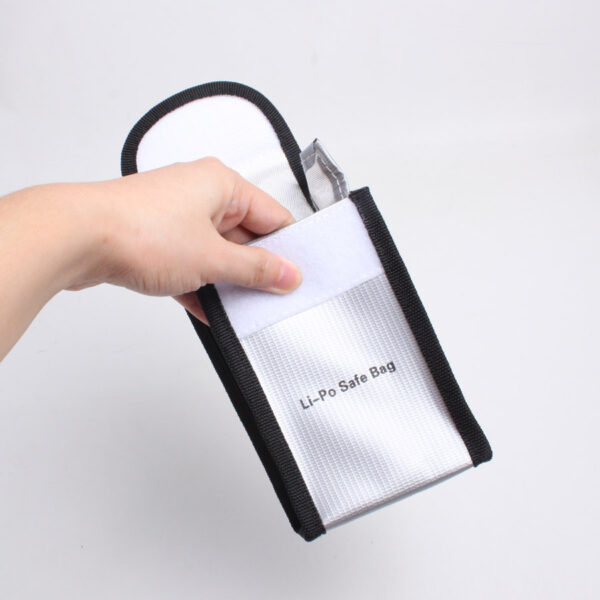 Bolsa Ignifuga Para 1 Batería Drone Dji Phantom - Imagen 3
