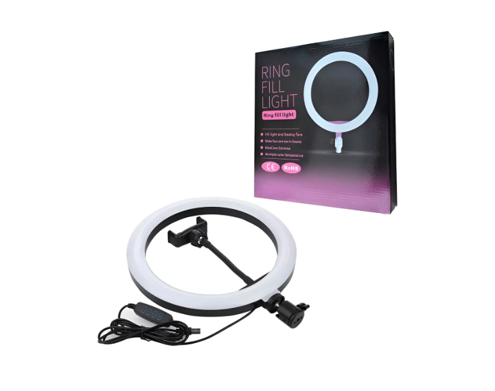 aro 1 Aro De Luz Led 26cm USB - Imagen 1