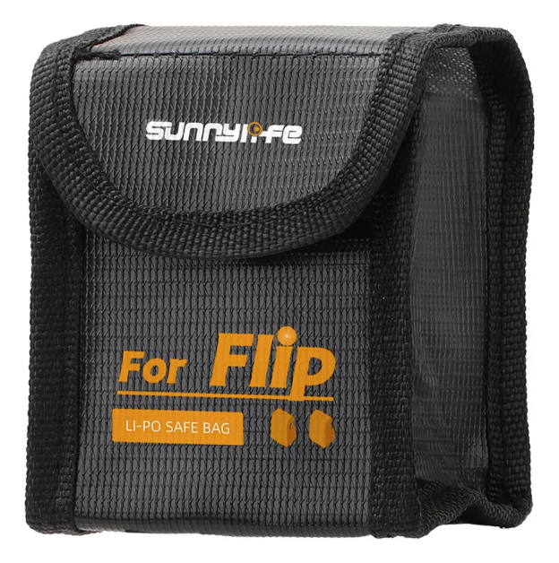 FLIP 1 Bolsa Ignífuga Para 2 Baterías De Drone Dji Flip - Imagen 1