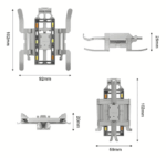 Tren De Aterrizaje Extensible LED Para Drone Mini 3 PRO - Imagen 7