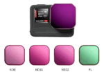 Filtros PL + ND (8/16/32) Para Camara Insta360 Ace/Ace Pro