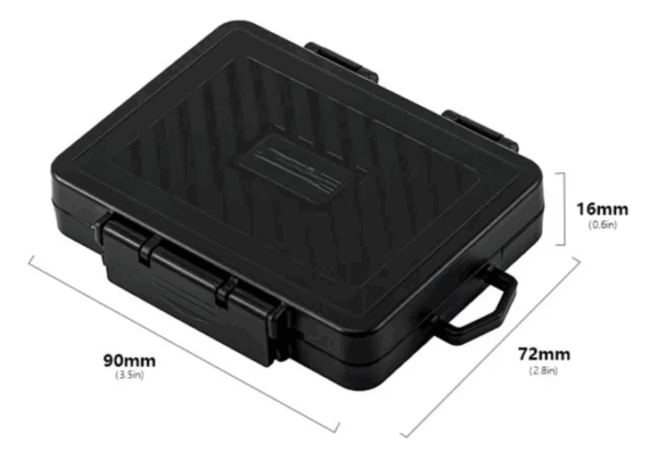 Estuche De Almacenamiento Para Tarjetas De Memoria  SD/TF/SIM - Imagen 2