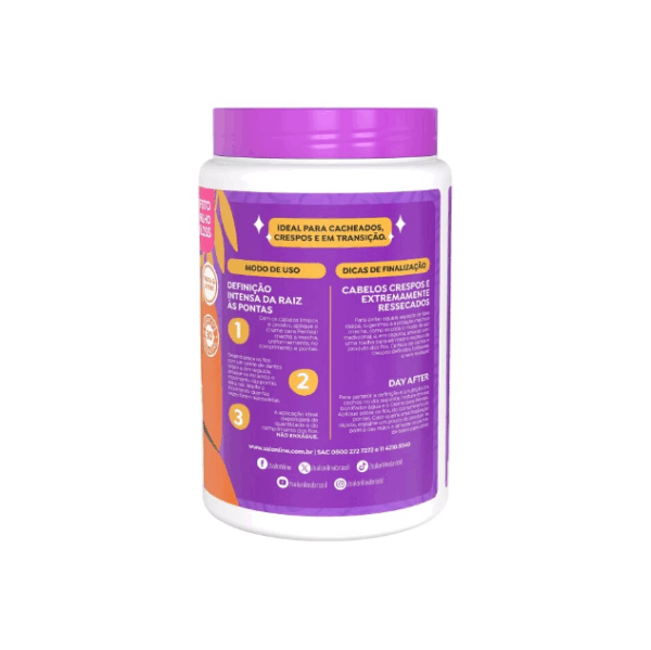 Crema Para Peinar Salon Line Brillo Maximo Antifrizz x 1kg - Imagen 2