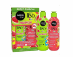 Kit Salon Line Shampoo 300ml +Acondicionador 200ml Kids Meu Liso Sandia