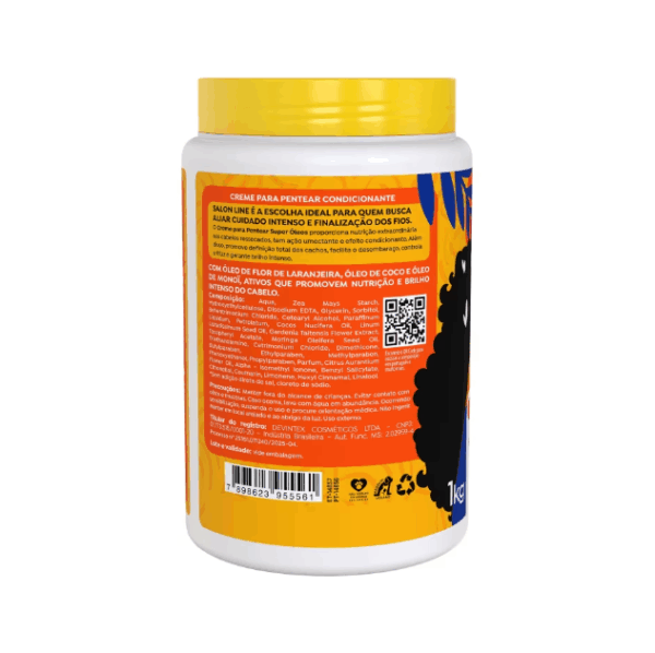 Crema Para Peinar Salon Line Super Oleos x 1kg - Imagen 3