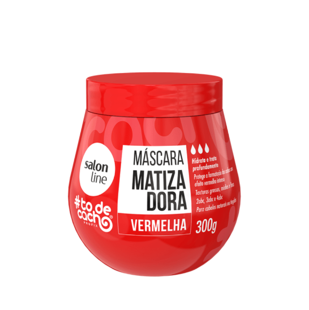 Mascara Matizadora Salon Line Roja x 300gr