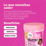Gelatina Activadora Salon Line S.O.S Cachos Kids 400gr - Imagen 4
