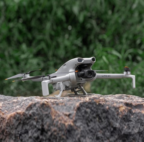 12230001 - l Tren de aterrizaje plegable STARTRC para DJI LITO 1 / LITO X1 - Imagen 1