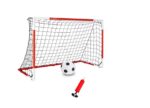 Set Arco de Fútbol Infantil Plástico con Red, Pelota e Inflador - Imagen 3