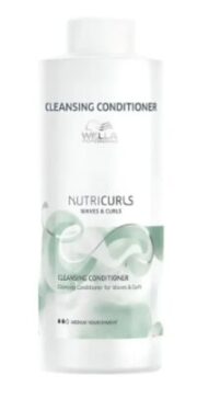 Cleansing - l Acondicionador Limpieza Wella Rulos Nutricurls Hidrata 1L - Imagen 1