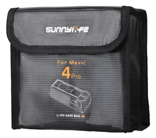 Bolsa Ignífuga Sunnylife DJI Mavic 4 Pro – Para 3 Baterías –
