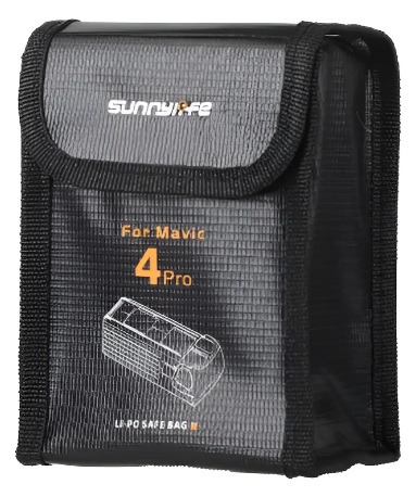 MAV LLL Bolsa Ignífuga Sunnylife DJI Mavic 4 Pro - Para 2 Baterías - - Imagen 1