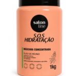 Salon Line Máscara de Hidratación S.O.S. Óleo de Ricino 1 kg