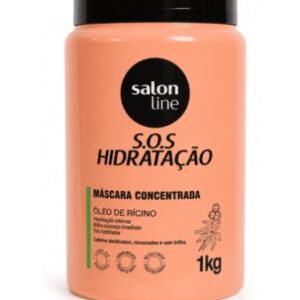 Salon Line Máscara de Hidratación S.O.S. Óleo de Ricino 1 kg